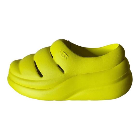 UGG Sandals Sport Yeah Clog Slip On Sliders Women's Shoes Size 8 Yellow Shoes - Picture 8 of 12
